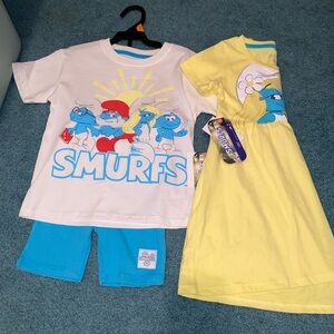 Toddler Smurf Clothing Lot!